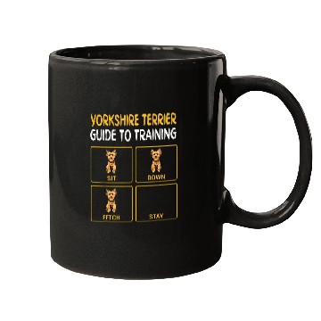 Discover Yorkshire Terrier Dog Training Guide Mugs