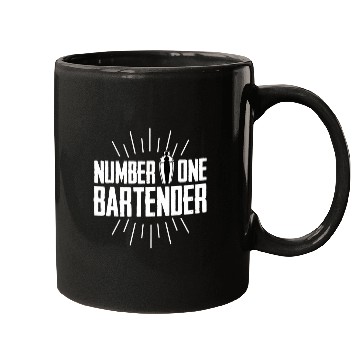Discover Number One Bartender Bartending Bar Cocktail Lover Mugs