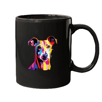 Discover Watercolor Colorful Italian Greyhound Dogs Mugs