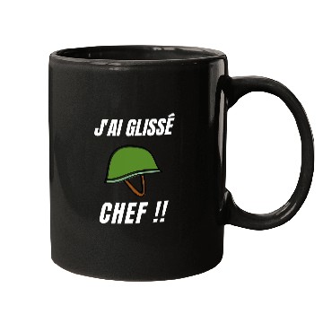 Discover jai Glide Chef 2I Slide Chef Military Funny Mugs