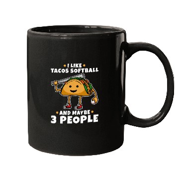 Discover Softball and Tacos 1 Mugs