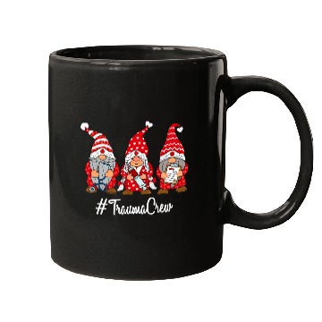 Discover Trauma nurses Crew Funny Gnome nurses Valentines Day Women Mugs