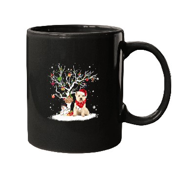 Discover Westie Winter Snow Tree Dog Christmas Winter Mugs