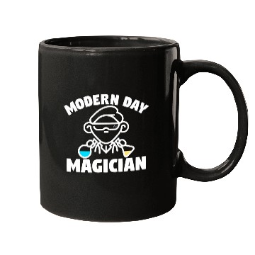 Discover Modern Day Magician Chemistry Mugs