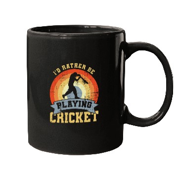 Discover vintages Cricketer Saying BatandBall Game Mugs