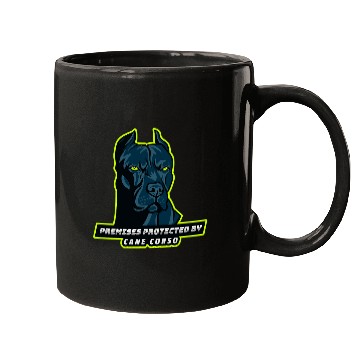 Discover Premises Protected by Cane Corso Mugs