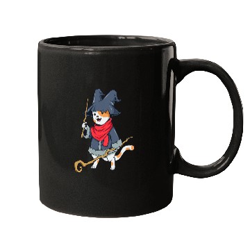 Discover Wizard and magician 2magic cat Mugs