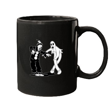 Discover Koko the Clown and ghosts Dancing Mugs