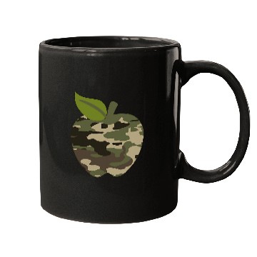 Discover Apple Camoflauge Student Teacher Camo Military Tactical Boys Mugs