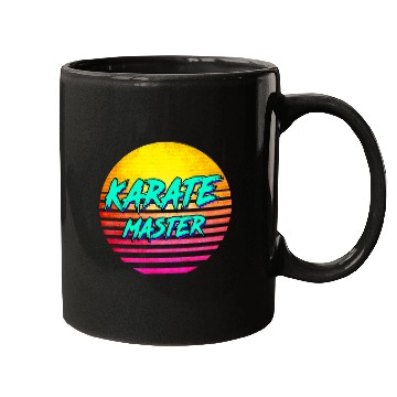 Discover 1980s Retro Karate Master Mugs
