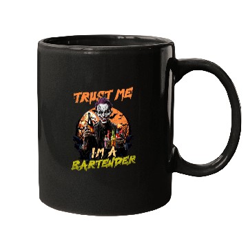 Discover Trust Im Bartender Design Halloween Barkeeper Mugs