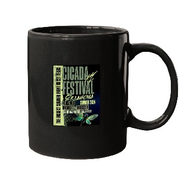 Discover Oklahoma Cicada 2024 Emergence 221 Year Event Mugs