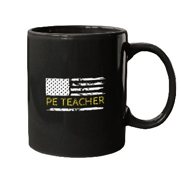 Discover Physical Education PE Teacher Patriotic Mugs