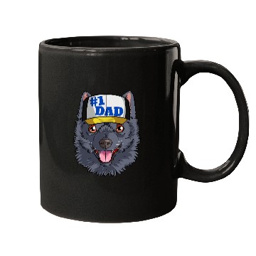 Discover Schipperke 1 Dog Dad Fathers Day Mugs