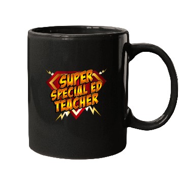 Discover Super Special Ed Teacher Superhero Back To School Mugs