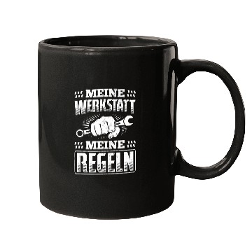 Discover My Workshop My Rules Tuning Car Mechanic Mugs