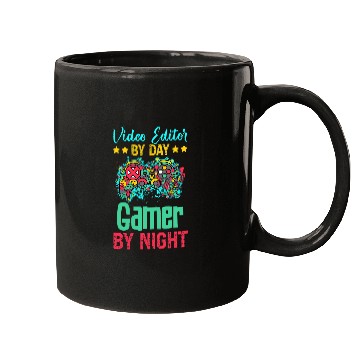 Discover Video Editor Gaming Lover Funny Novelty Mugs