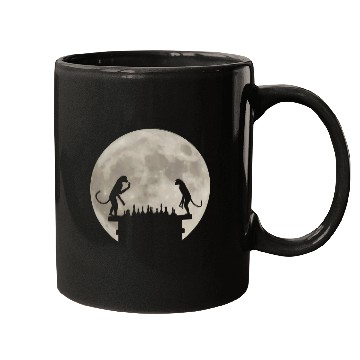 Discover Monkey and Chess Mugs
