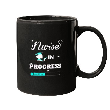 Discover nurses In Progress Nursing Student Future nurses Life Mugs