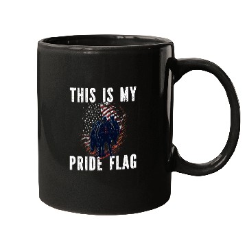 Discover This Is My Pride Flag On Memorial Day Mugs