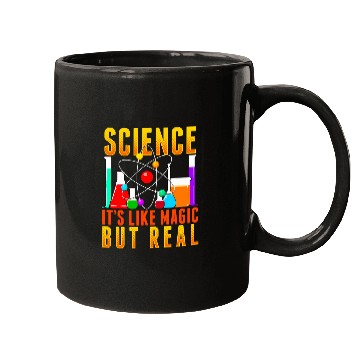 Discover Funny Science Its Like Magic But Real Mugs