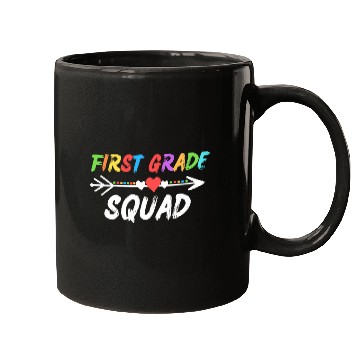 Discover 1st Grade Squad Back To School first grade Teacher Mugs