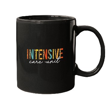 Discover Intensive Care Unit nurses ICU nurses Leopard ICU Nursing Mugs