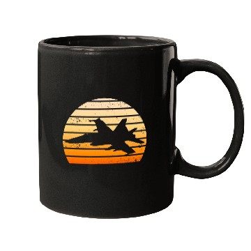 Discover Retro vintages Pilot Fighter Jet 3 Mugs