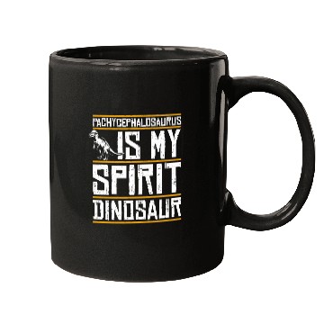Discover Pachycephalosaurus Is My Sprit Dinosaur 2Funny Dino Mugs