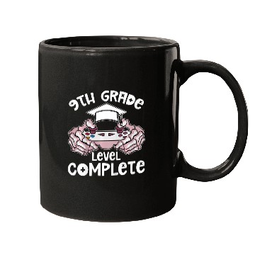 Discover Kids 9Th Grade Level Complete Graduation Gamer Elementary Student Mugs