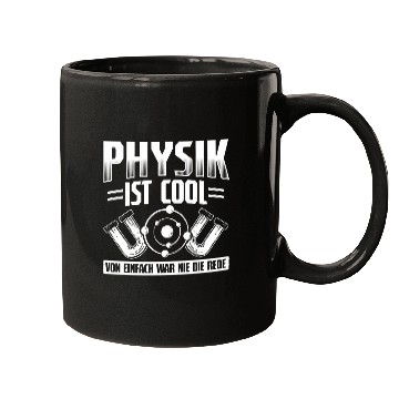 Discover Physics Is Cool Not Simply Physics Scientist Mugs