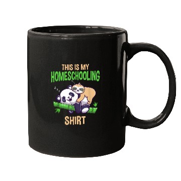 Discover Homeschooling school kid student girl boy panda sloth Mugs