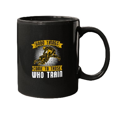 Discover Good Things Come Training Game Wrestler Catch Wrestling Mugs