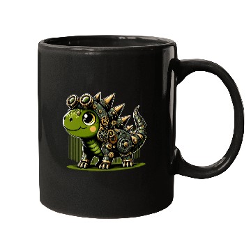 Discover Dinosaurs Robots Robotics Engineering Technology Programmer Mugs
