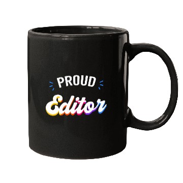 Discover Proud Editor Job Mugs