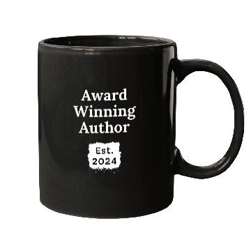Discover Award Winning Author Established 2024 Writer Gift Mugs