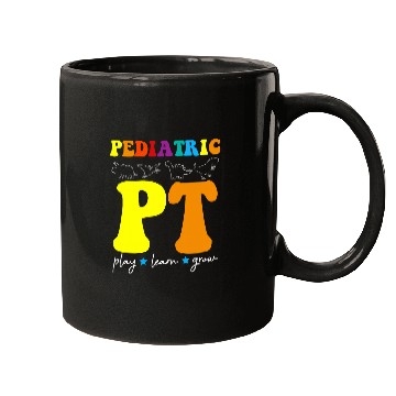 Discover Cute Therapy Rainbow Pediatric Physical Therapist Mugs