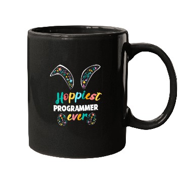 Discover Hoppiest Programmer Ever Funny Programmer Easter Matching Mugs