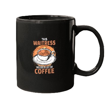 Discover Funny Waitress Coffee Mugs