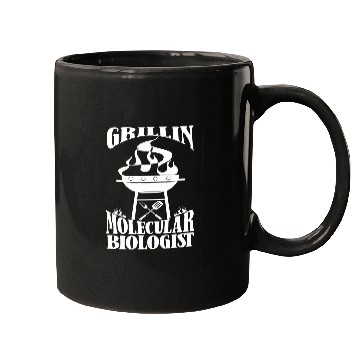 Discover Biology Grill Student Teacher Science Molecular Biologist Mugs