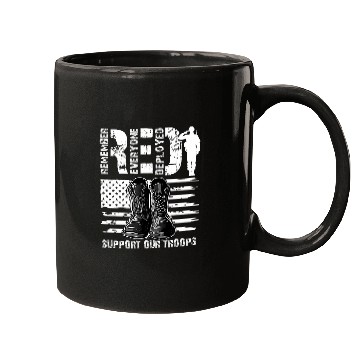 Discover RED Friday Remember Everyone Deployed Military Support 7 Mugs