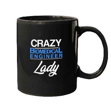 Discover Biomedicals Engineer Lady Funny Engineering 2 Mugs