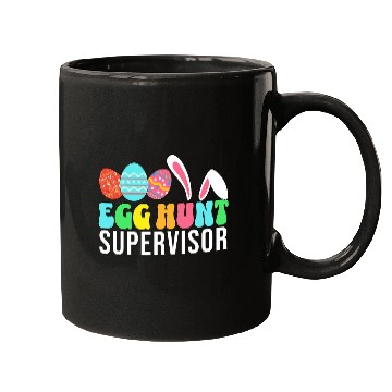 Discover Egg Hunt Supervisor Easter Egg Hunting Supervisor parents Mugs