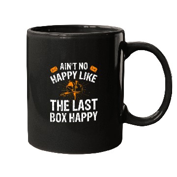 Discover Not Happy Until Last Box Happy Postal Worker Costume Mugs