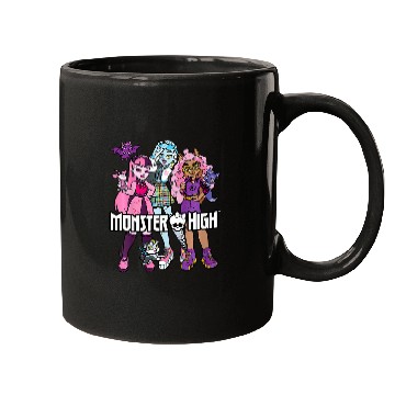 Discover Kids Monster High STUDENT Group With Pets Mugs