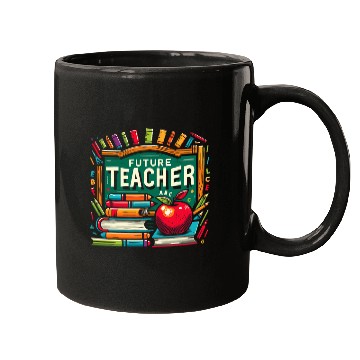 Discover Future Teacher ABC Inspirational Educator Design Mugs