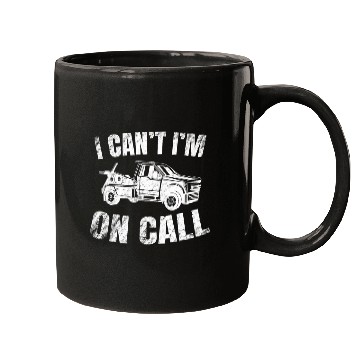 Discover Tow Truck Driver Breakdown Lorry Thin Yellow Line Trucker 5 Mugs