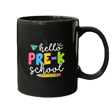 Discover Team Preschool Squad Hello Preschool Teacher Mugs