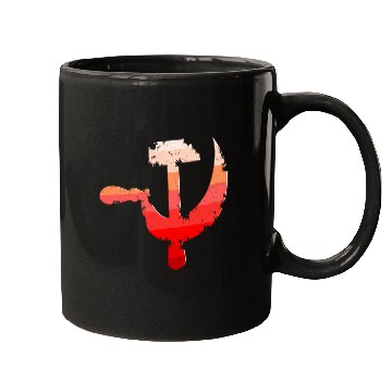 Discover Hammer And Sickle Worker Hardworkers Farmer Mugs