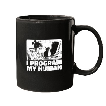 Discover Cat Programmer Mugs